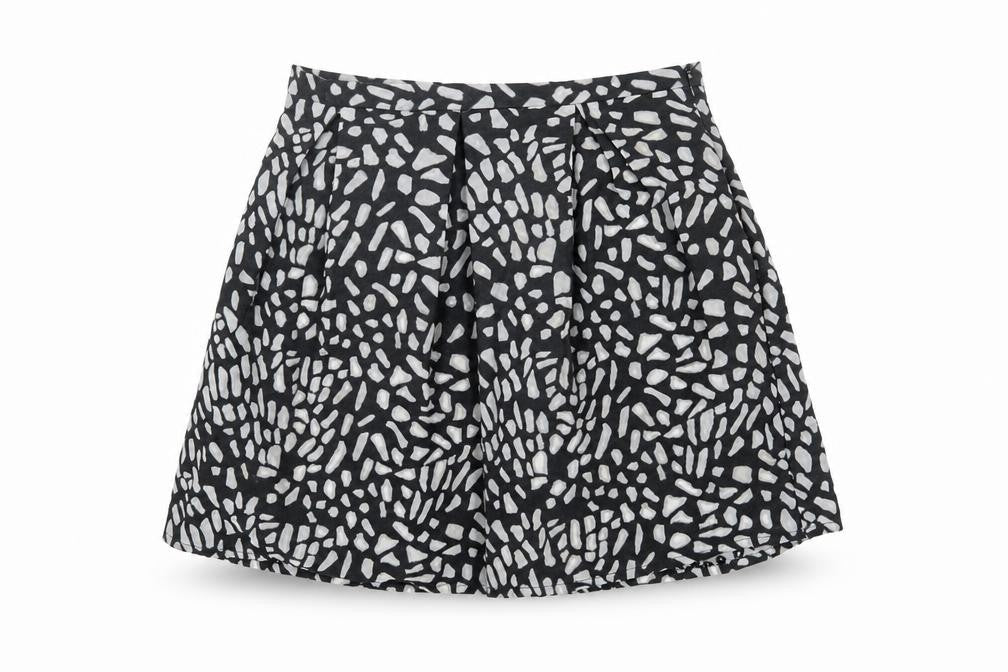 Reiss Women’s Black A-Line Skirt, Size 8