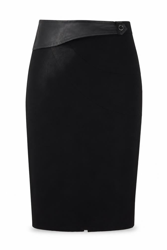 Klass Black Women's Pencil Skirt, Size 10