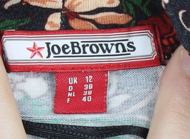 Joe Browns Women's Multicoloured Floral Dress Size 12