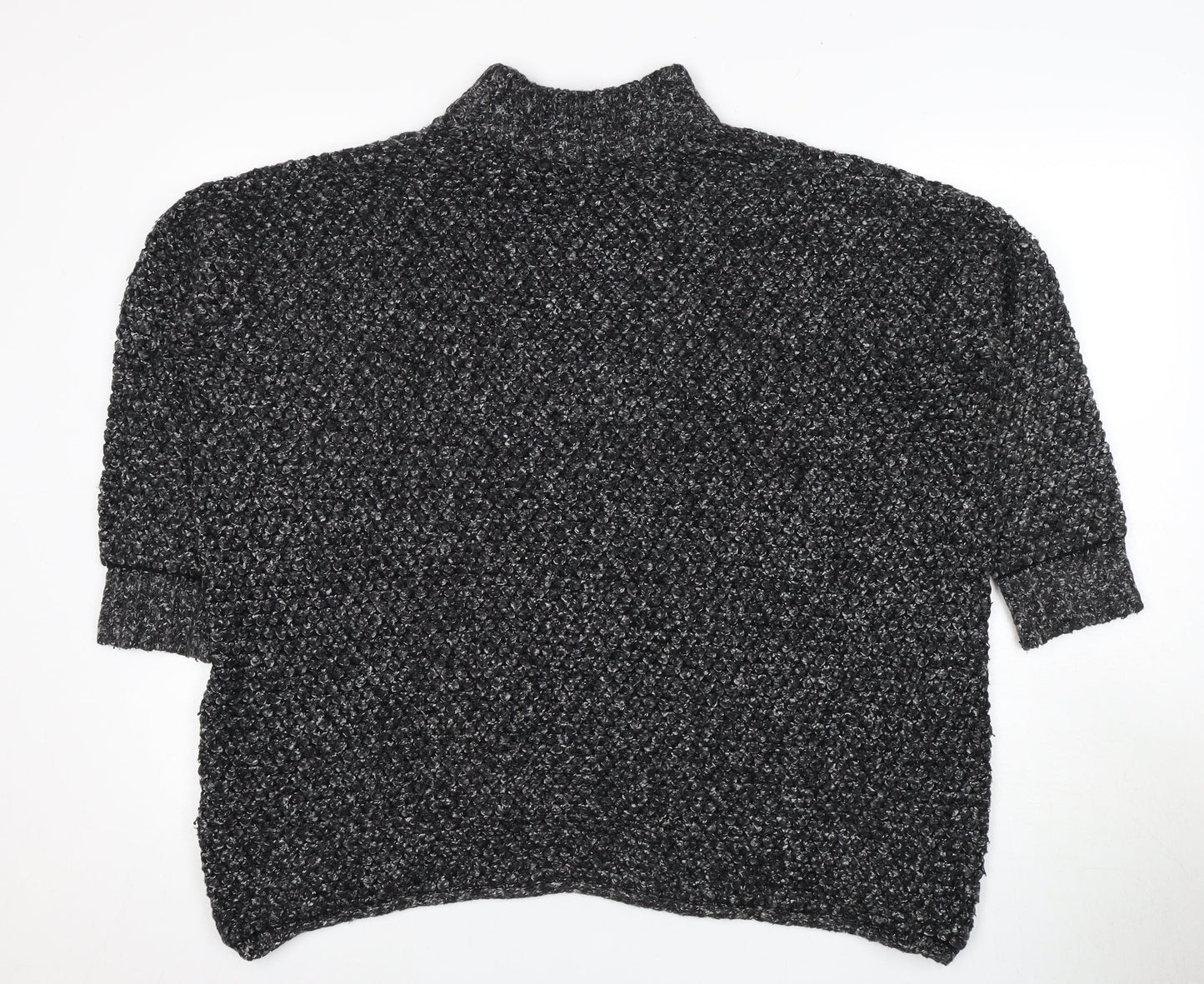 Selected Femme Women's Black High Neck Jumper Size S