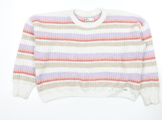 Hollister Women's Multicoloured L Pullover Jumper