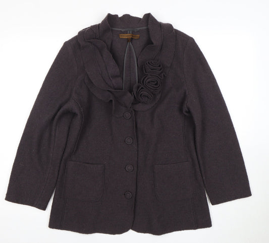 Fenn Wright Manson Women's Brown Wool Blazer Size 14