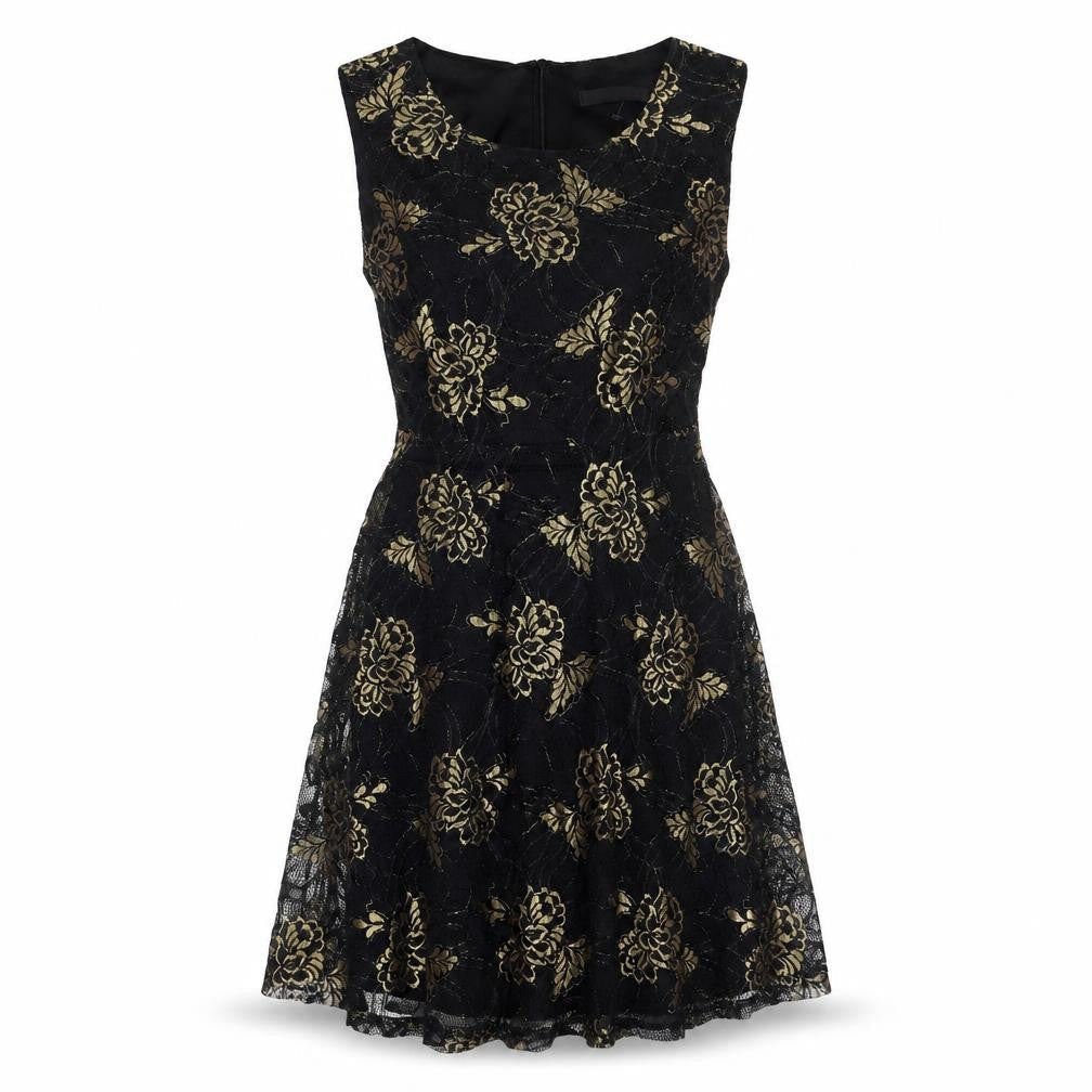 Fenn Wright Manson Women's Fit & Flare Dress, Black, Size 8