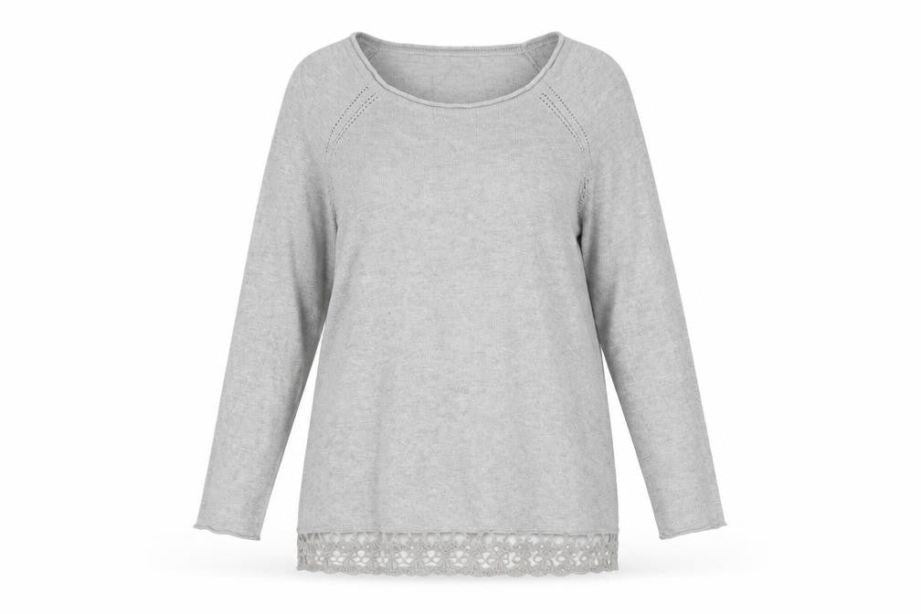 Phase Eight Women's Grey Pullover Jumper Size 14