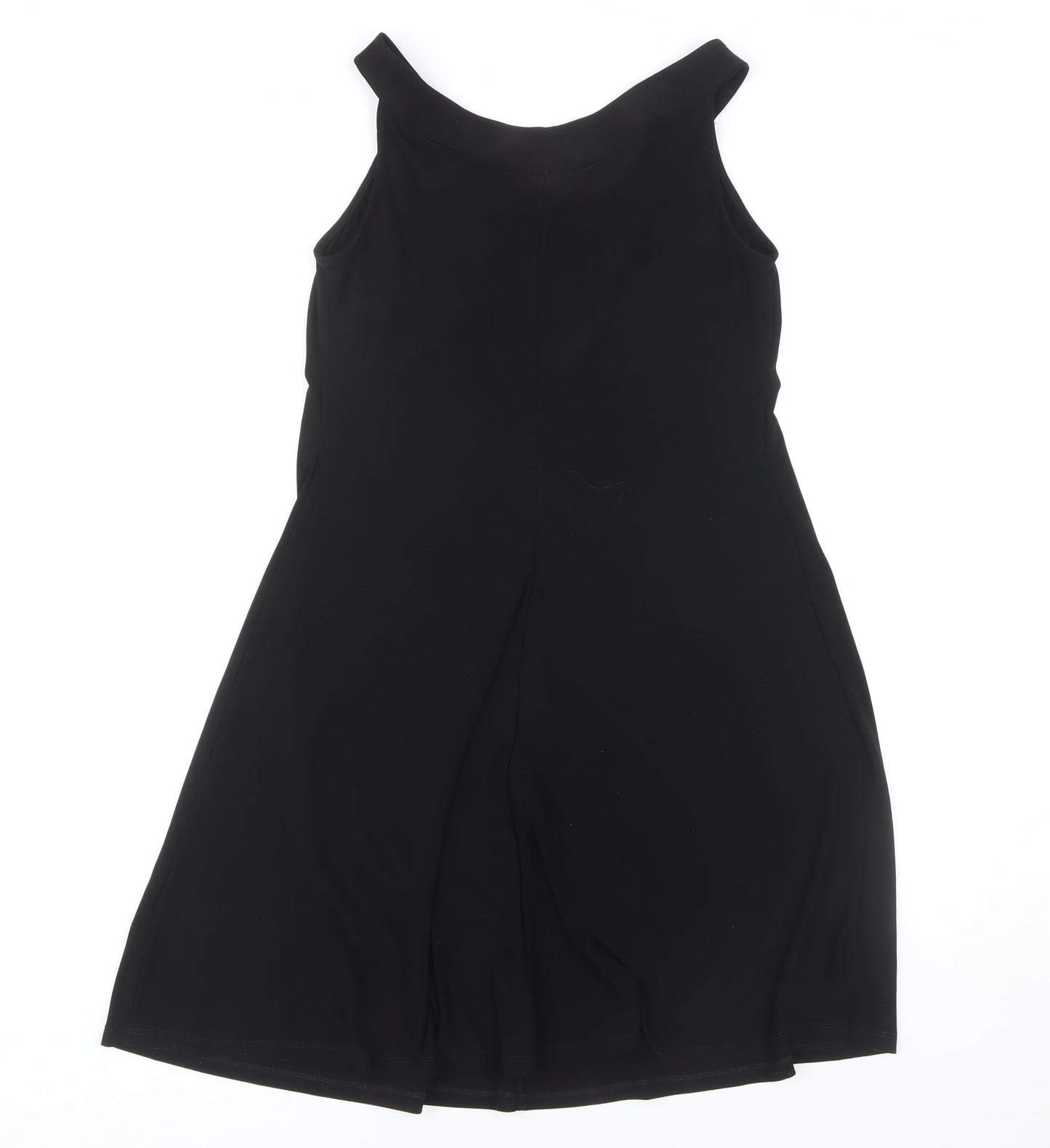 Wallis Petite Black Beaded Dress for Women Size 12