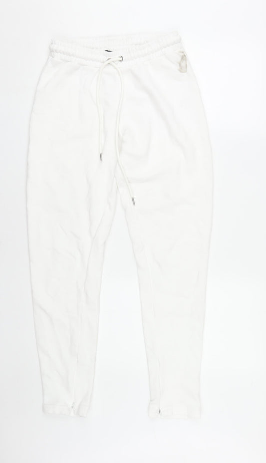 The Couture Club White Jogger Trousers Unisex M