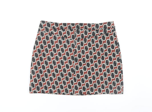 River Island Women’s Multicoloured Geometric Skirt