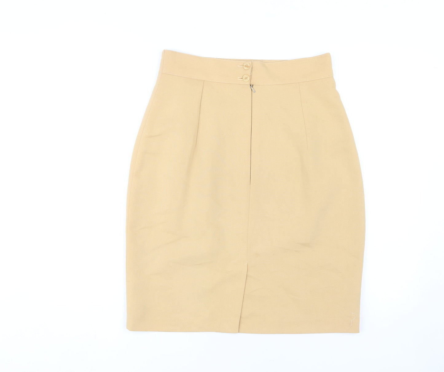 Wallis Women's Beige Pencil Skirt Size 12