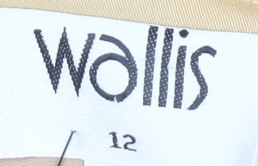 Wallis Women's Beige Pencil Skirt Size 12