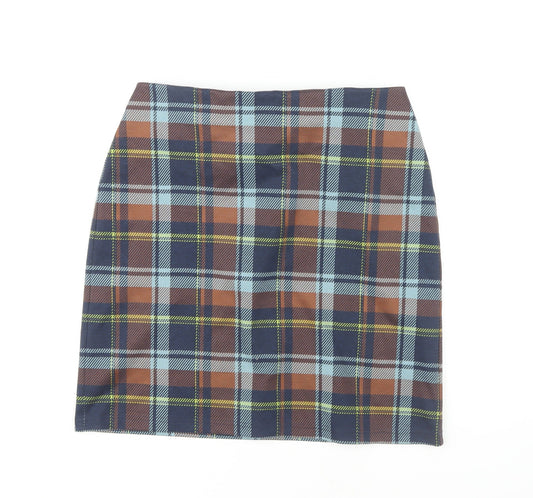 Marks and Spencer Women's Multicoloured Pencil Skirt, Size 12