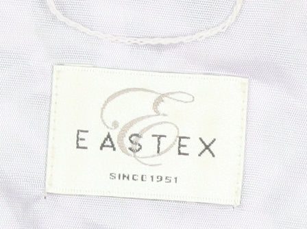 Eastex Women's Grey Geometric Blouse Size 22