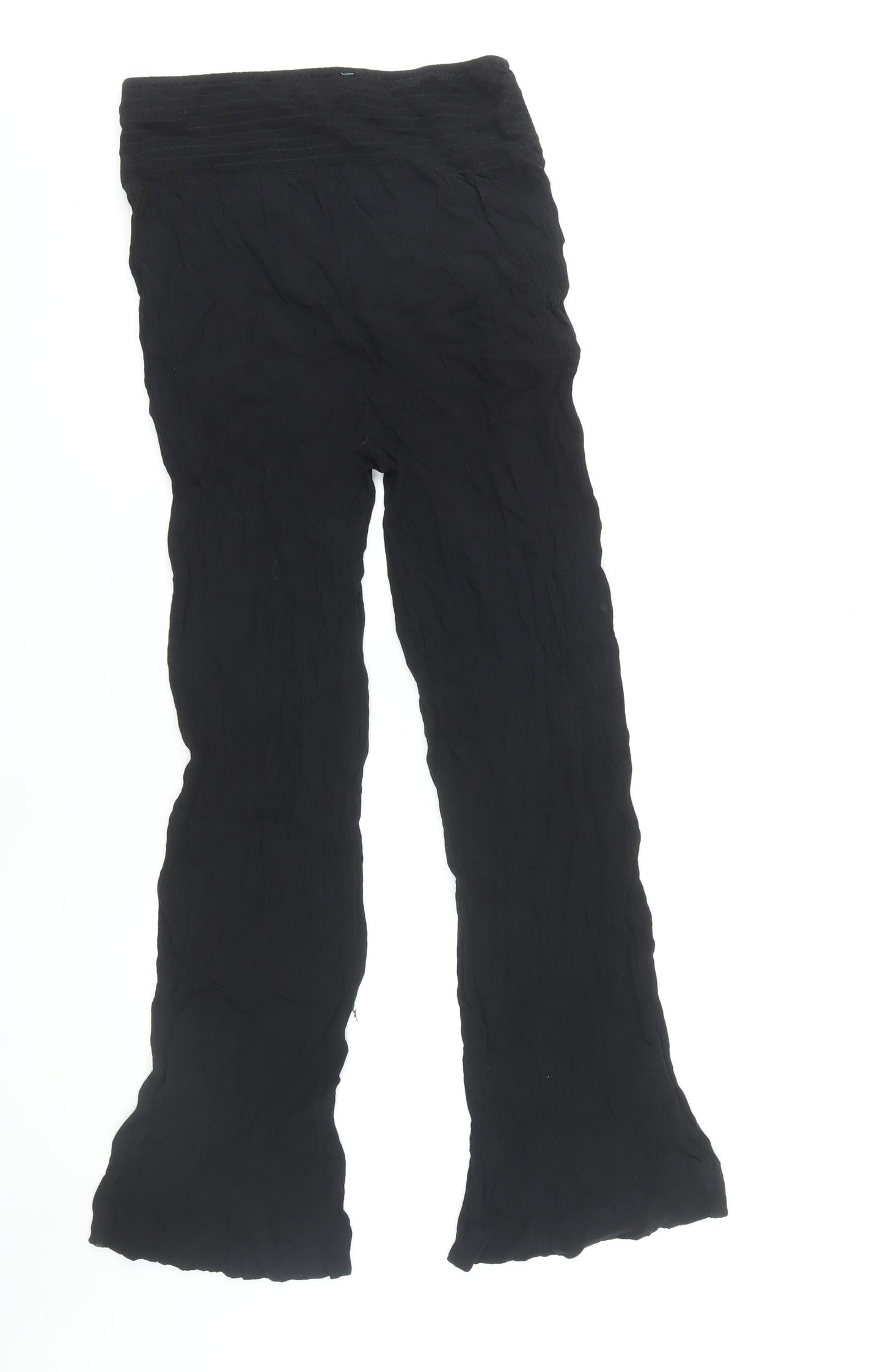 FatFace Women's L Black Trousers Viscose