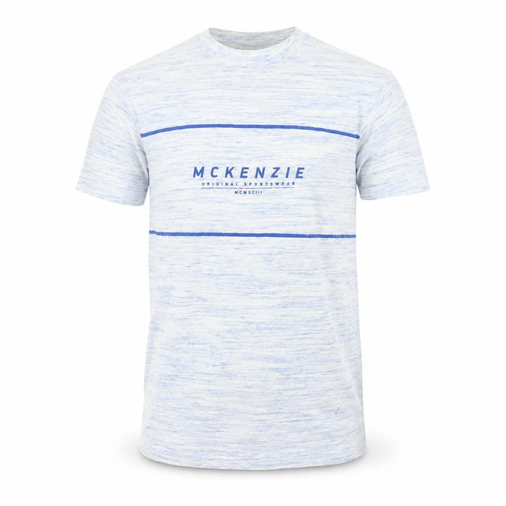 Mens UK Size XS McKenzie Blue  Cotton Blend T-Shirt