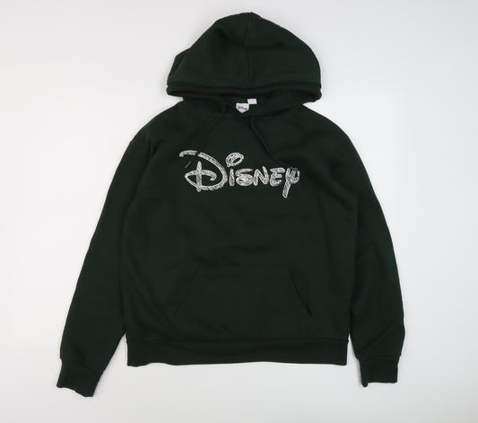 Disney Women's Green Pullover Hoodie Size S