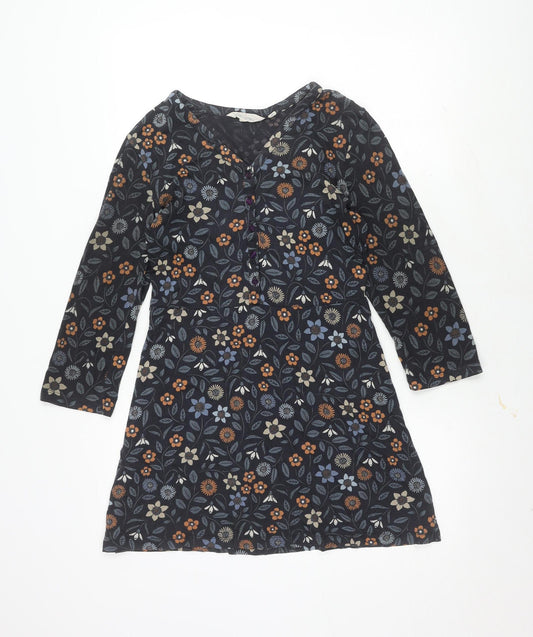 Seasalt Cornwall Women's Multicoloured Floral Tunic Dress Size 10