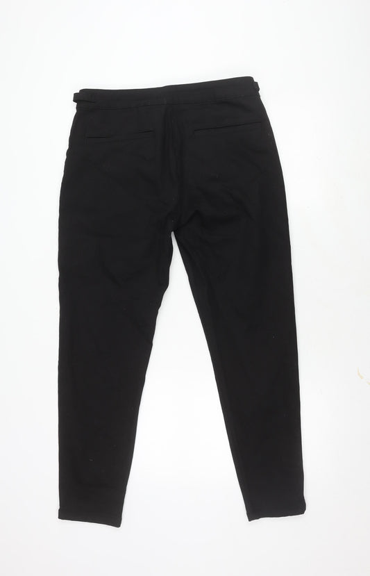ARNE Women's Black Tapered Trousers M