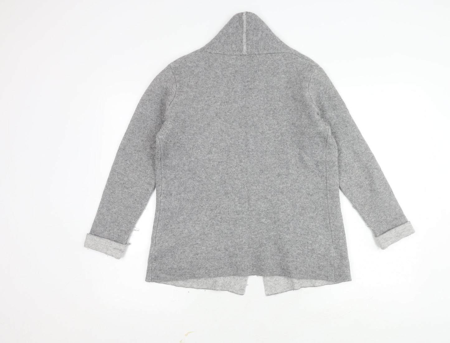 Benedetta B. Women's Grey Cardigan Size S Merino Wool Blend