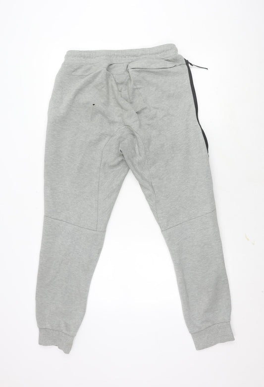 Nike Men's Grey Jogger Trousers Size M