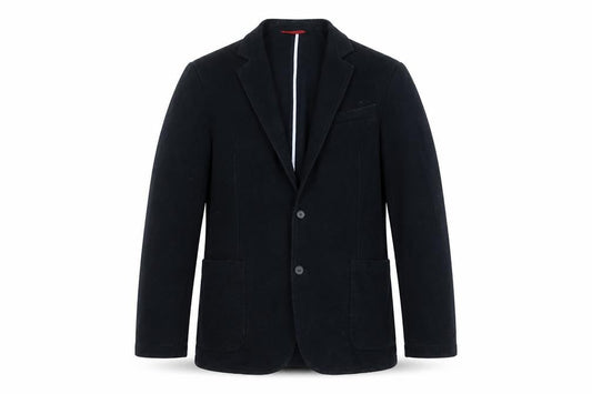 Mens 38 Chest Regular Charles Tyrwhitt Black Two-Button Blazer