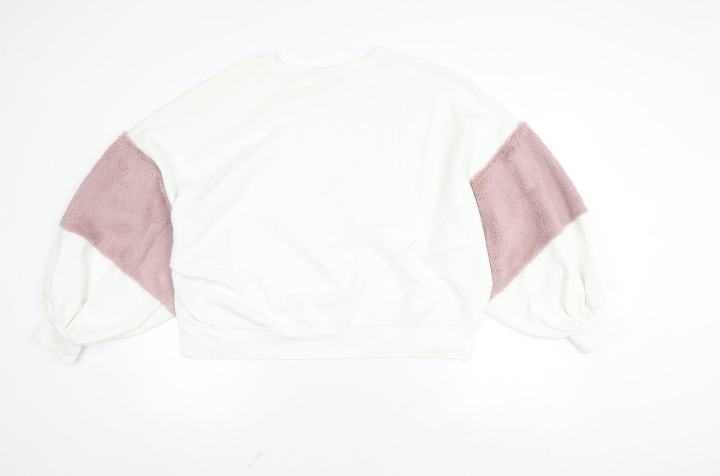 Zara Women's Ivory Pullover Jumper S Size