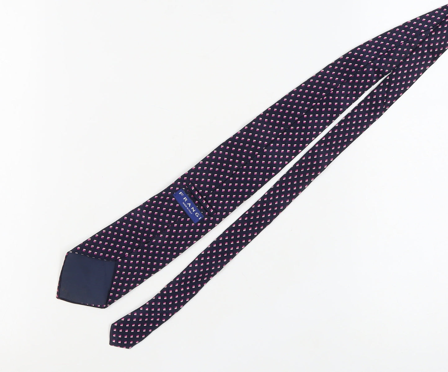 Frangi Men's Multicoloured Silk Geometric Tie