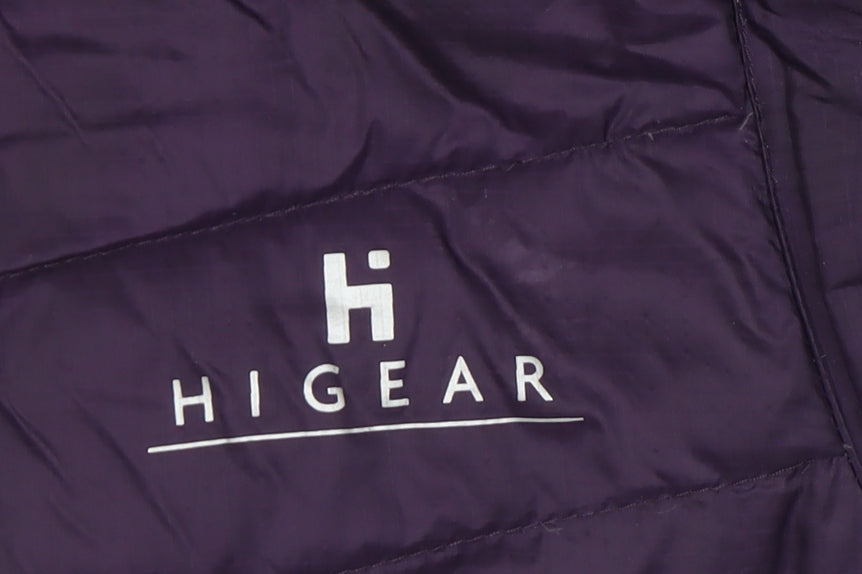 Hi Gear Women's Purple Puffer Waistcoat Size 8