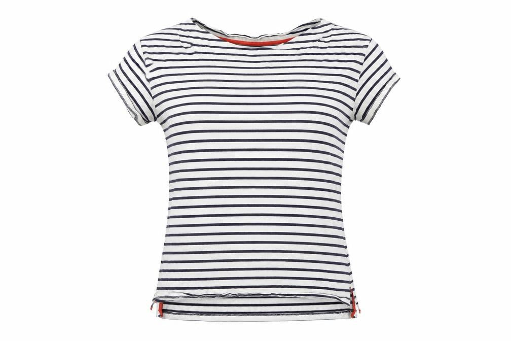 Womens UK Size S Boden Multicoloured Cotton Blend T-Shirt