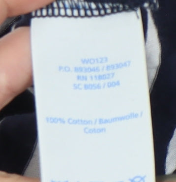 Boden Women's Multicoloured Striped Top, Size 10