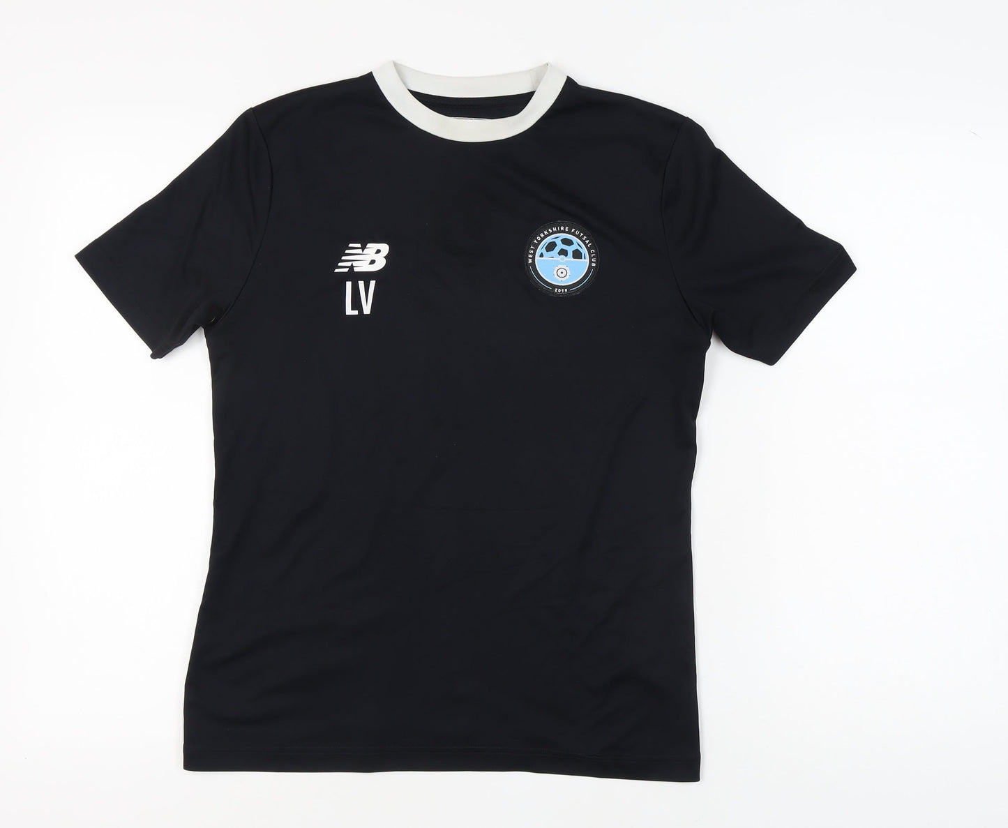 New Balance Men's Black Football Jersey YXL