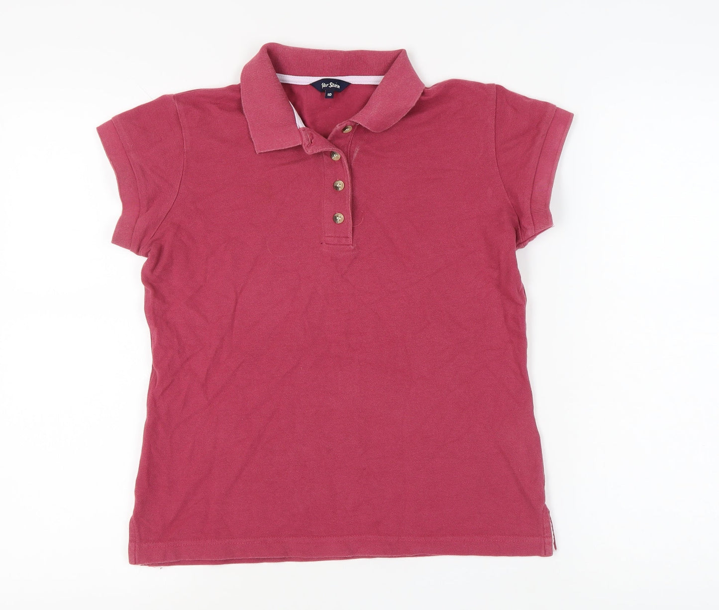 Peter Storm Women's Red Polo Shirt Size 10