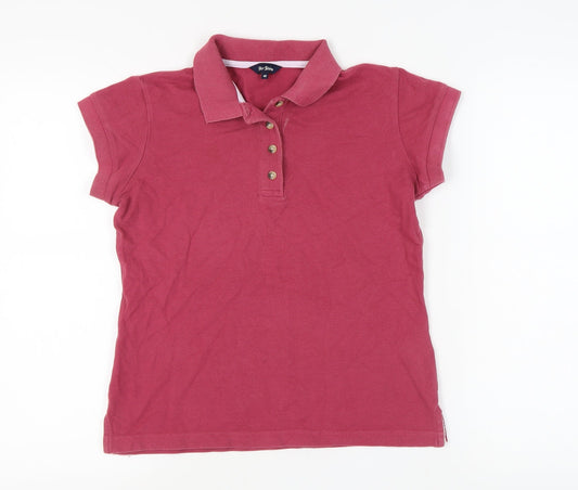 Peter Storm Women's Red Polo Shirt Size 10