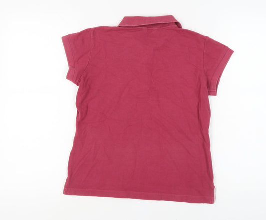 Peter Storm Women's Red Polo Shirt Size 10