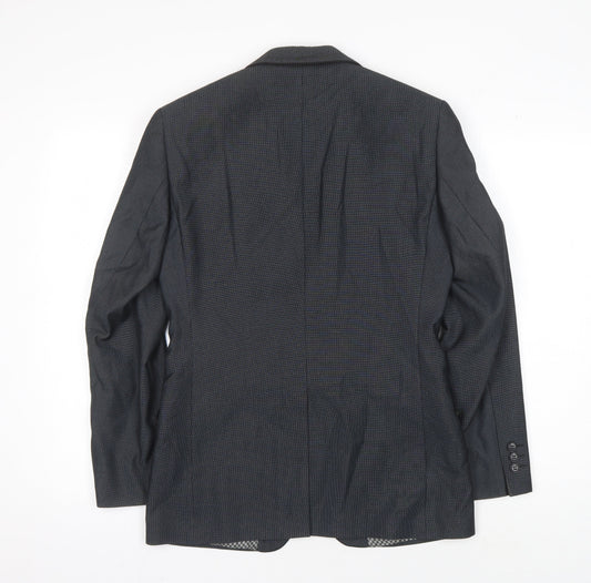Lambretta Men's Black 36S Blazer Jacket