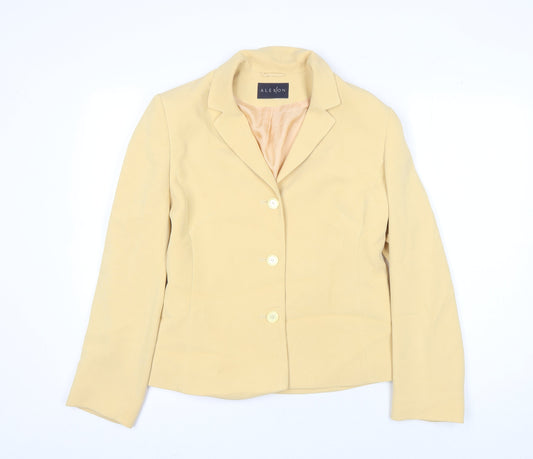 Alexon Women's Beige Blazer Size 12 Business Formal