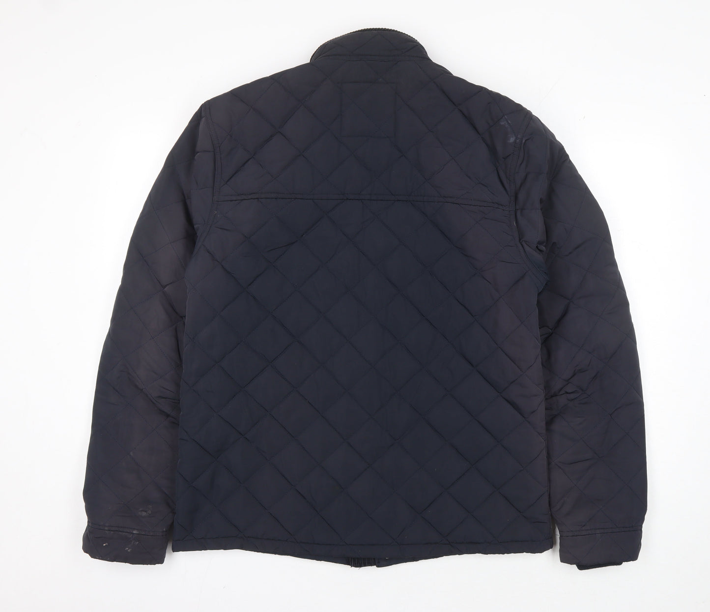 Next Men's Blue Quilted Jacket, M, Casual Winter Wear