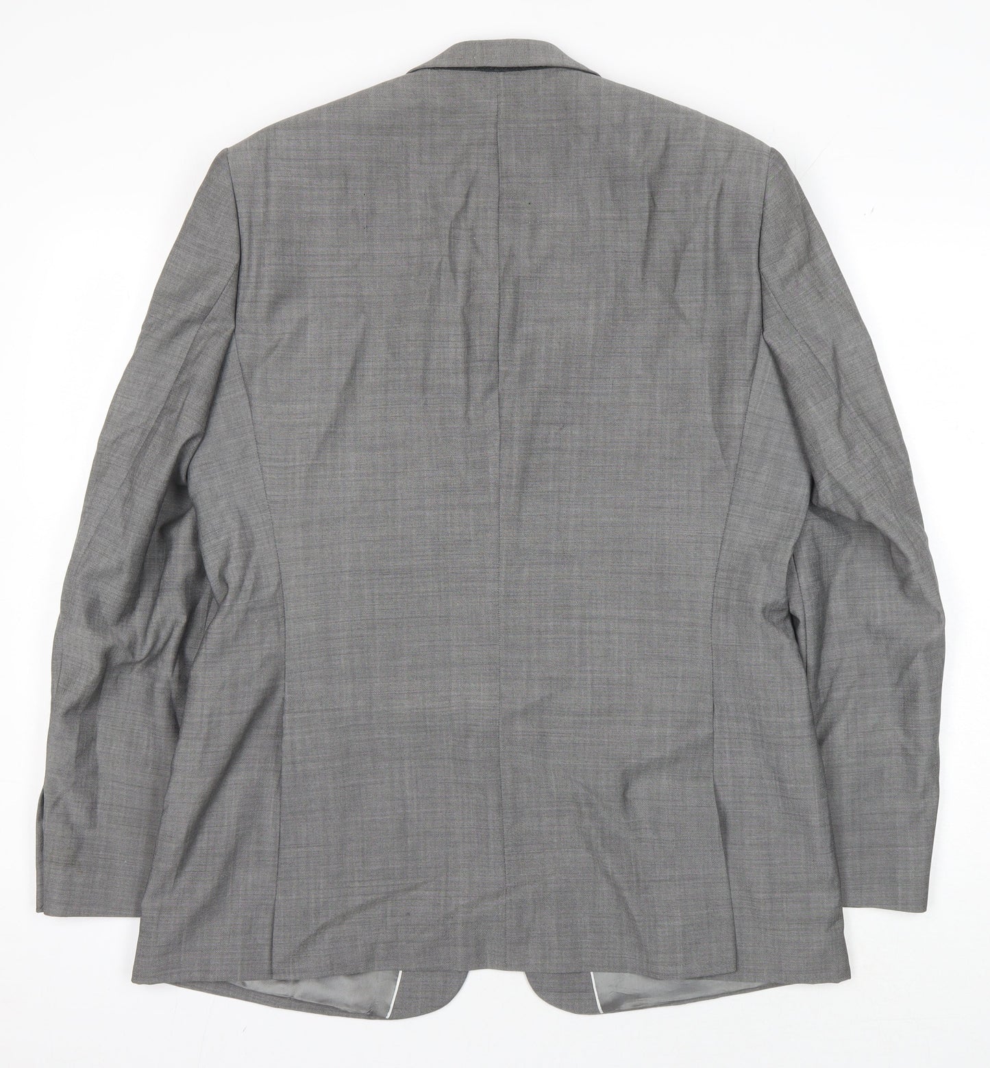 STVDIO Jeff Banks Grey Wool Men's Blazer, Size 42R