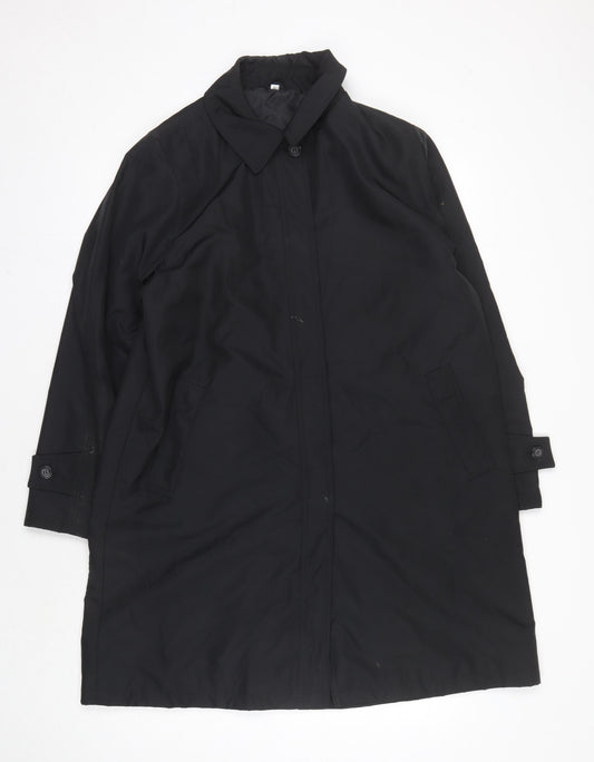 Rosetti Women's Black Size 16 Overcoat