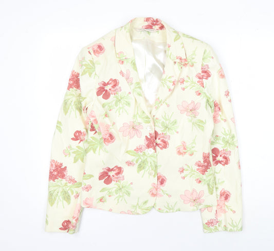 Laura Ashley Women's Floral Blazer Size 10