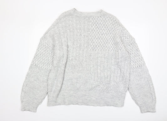 Crew Clothing Women's Grey Pullover Jumper Size 12