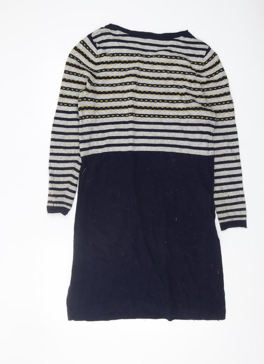 White Stuff Women's Multicoloured Striped Pullover Jumper