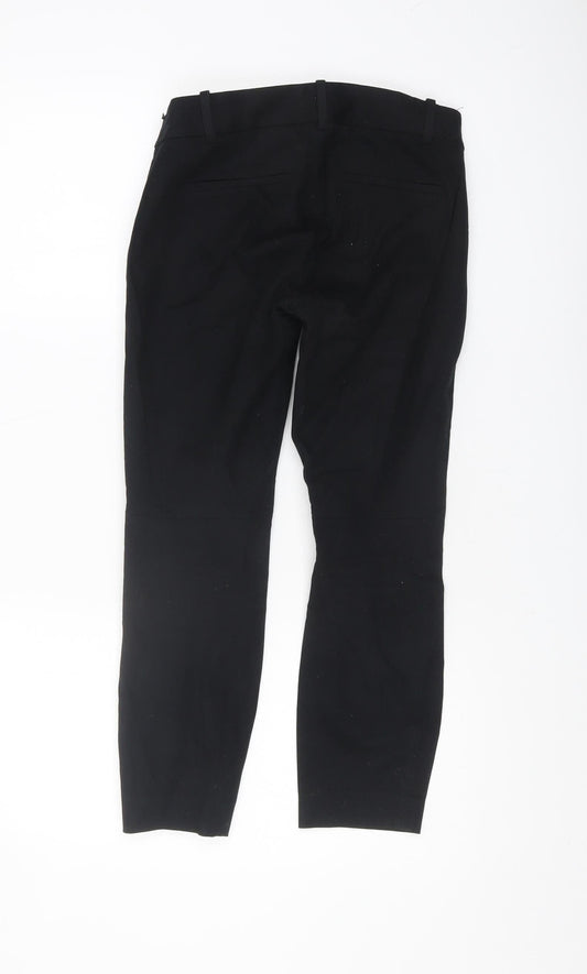 J. Crew Women's Black Skinny Trousers Size 6