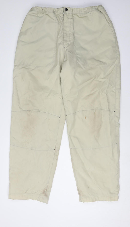 Cotton Traders Men's Beige Joggers Size L