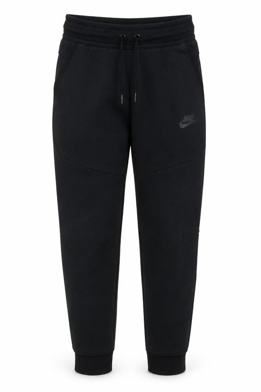 Nike Boys Black Jogger Trousers M Elastic Waist Casual