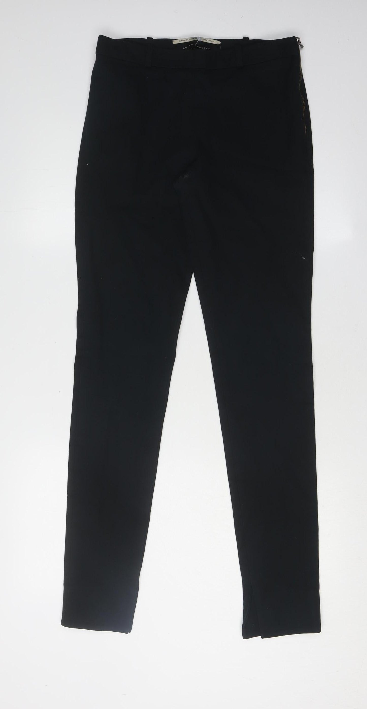 Roland Mouret Women’s Black Slim Trousers Size 8