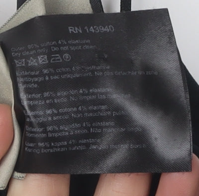 Roland Mouret Women’s Black Slim Trousers Size 8