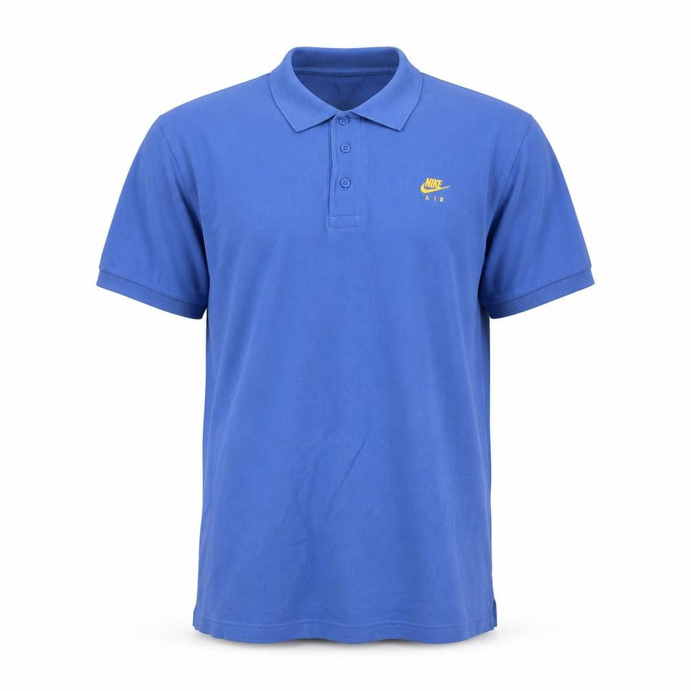 Nike Men's Blue Polo Shirt Medium Short Sleeve Casual