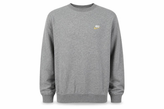 Unisex Adults UK S Classic Nike Grey Pullover Sweatshirt