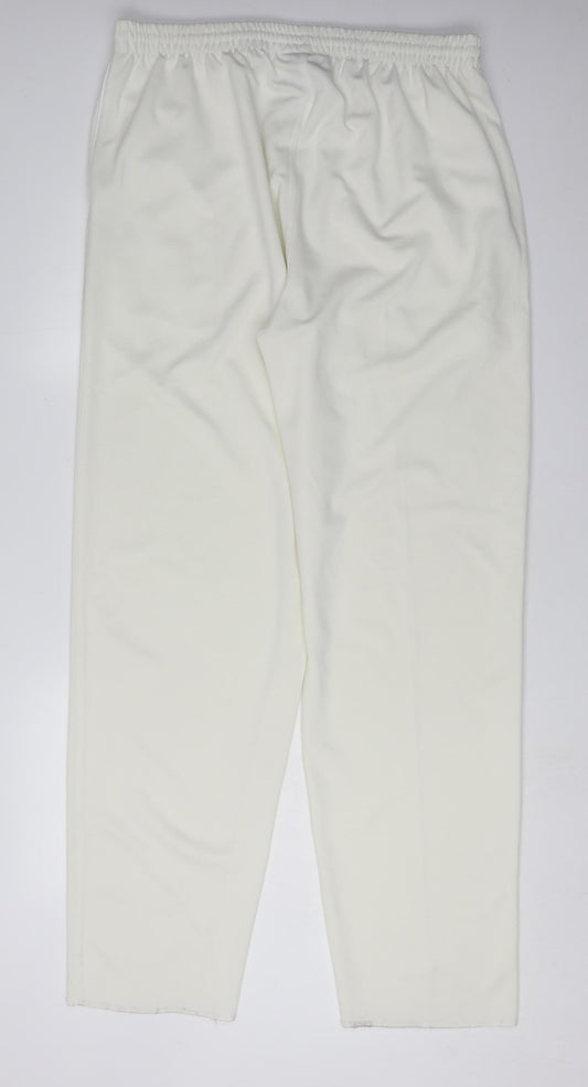 Slazenger Men's White Jogger Trousers 2XL