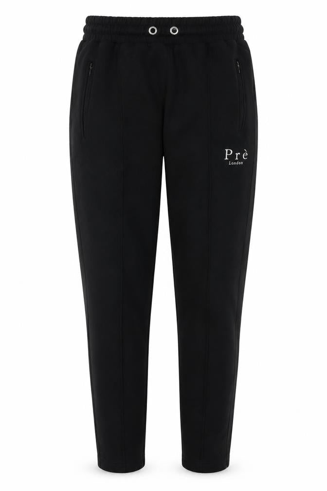 Prè London Black Jogger Trousers, Small, Unisex, Casual
