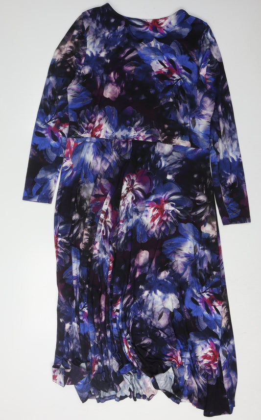 Pure Collection Women’s Multicoloured Floral Dress Size 20
